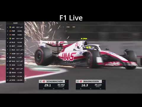 2022 Saudi Arabian GP - Mick Schumacher's HUGE CRASH in Q2