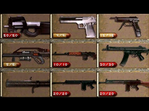 All The Guns in Jagged Alliance 2