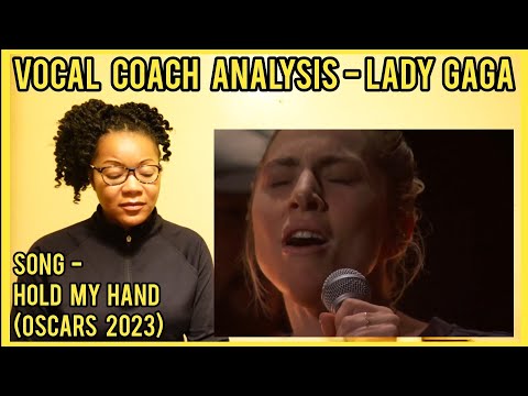 LADY GAGA | Hold My Hand @Oscars 2023 | Vocal Coach Analysis #ladygaga