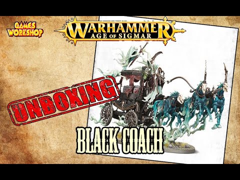 Warhammer Age of Sigmar / Black Coach / Unboxing