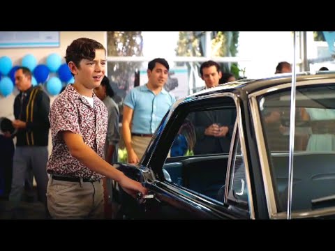 'Ford Mustang Launch Event' Official Clip FORD v FERRARI (2019) Matt Damon, Christian Bale