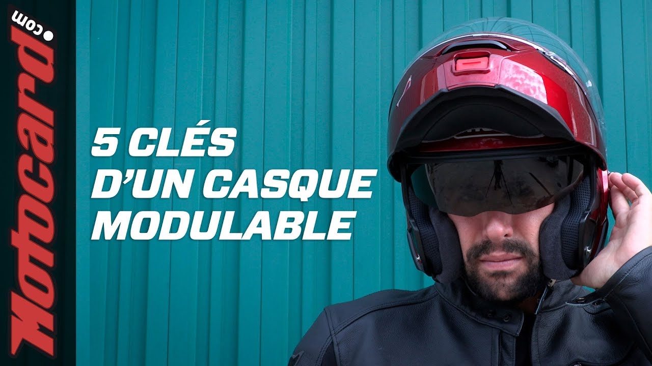 Pourquoi choisir un casque modulable Les 5 clés de ce casque moto !