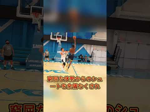 クレイ・トンプソン vs トップルーキー：3ドリブル制限のアメリカンスタイル1on1