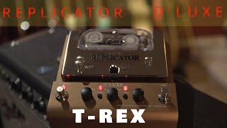 Video thumbnail for Real Tape Echo for your pedalboard - T-Rex Replicator D'Luxe by james ryan