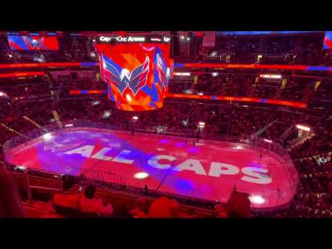 Washington Capitals Pregame Intro 10.22.22 vs. LA Kings