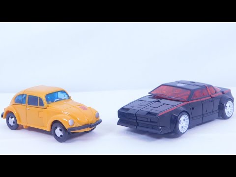 Transformers Earthrise Runabout Vs Netflix Bumblebee Stop Motion
