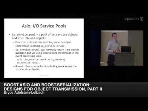 CppCon 2014: Bryce Adelstein-Lelbach "Boost.Asio and Boost.Serialization, Part II"