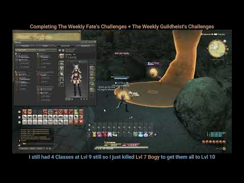 FFXIV The Complete Guide Part 32 - Completing Weekly FATE's & Guildheist's Challenges