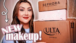 NEW MAKEUP HAUL | SEPHORA, ULTA, COLOURPOP, TARTE