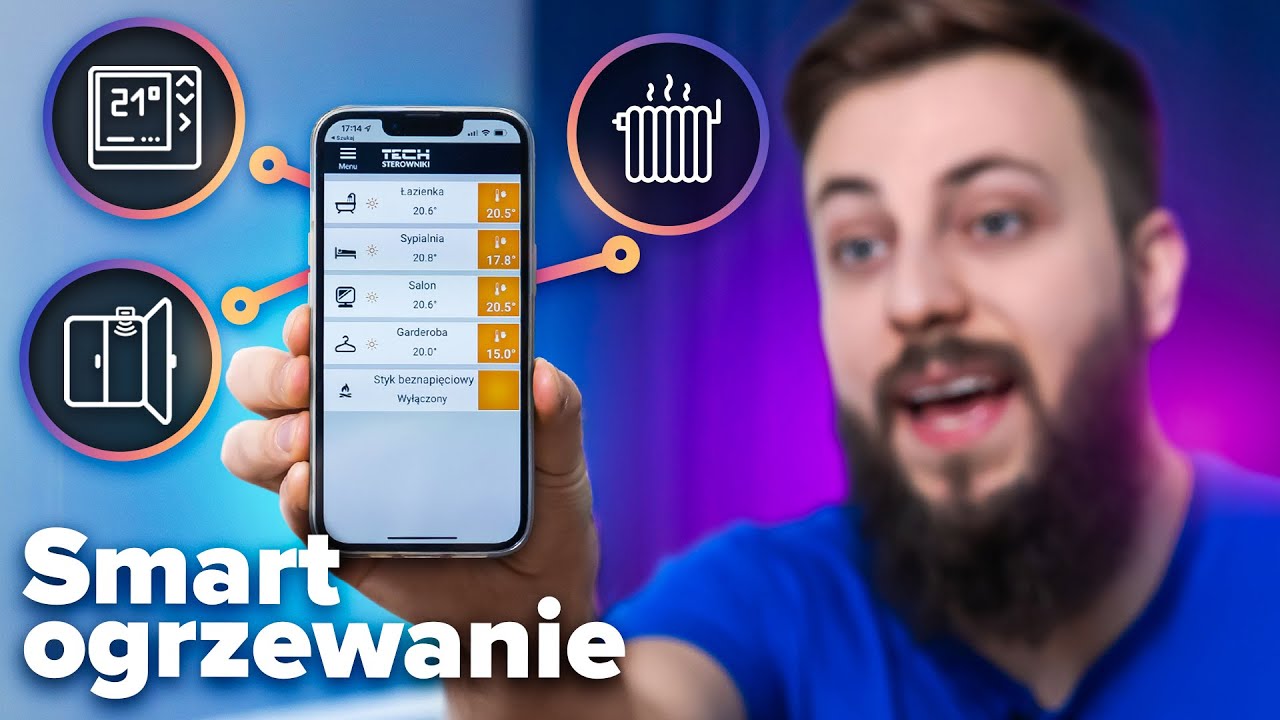 Test systemu inteligentnego ogrzewania - TECH Sterowniki