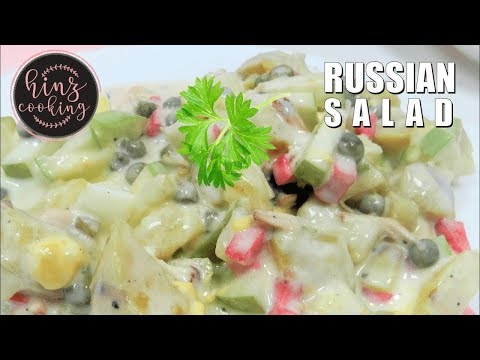 Russian Salad - Best Salad Recipe for Party - Best Healthy Tasty Salad - Salad Recipe Urdu English