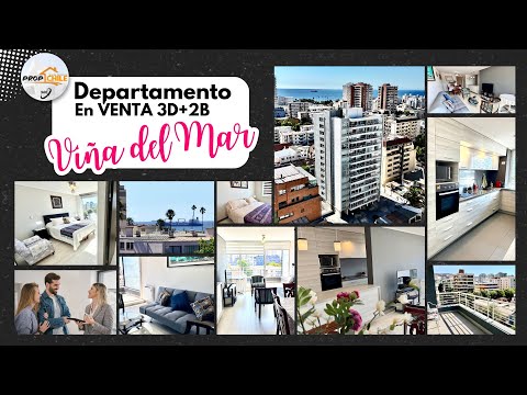 Video de Luminoso Depto en ARRIENDO Viña del Mar