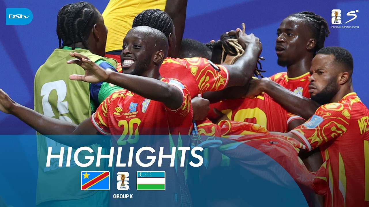 DR Congo's Comeback Win Over Uzbekistan Sets Up Historic England Clash