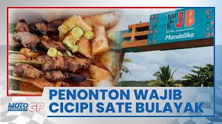Penonton MotoGP Wajib Cicipi Sate Bulayak Khas Lombok Barat, Punya Ciri Khas Pakai Daun Aren