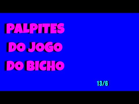 PALPITE DO DIA 13/06/2026 PARA TODAS AS LOTERIAS