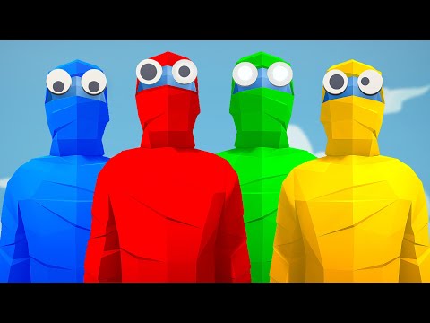 MUMMY COLOR PACK vs DUO GODS - Totally Accurate Battle Simulator TABS