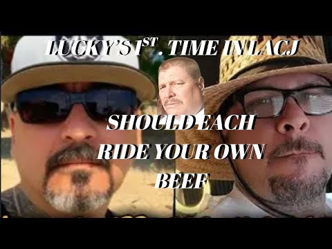 DUBS YOU SHOULD BOTH RIDE YOUR OWN BEEF@luckystevemmv5852