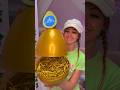 ASMR Giant GOLDEN Mystery Eggs EGG 7 Shorts