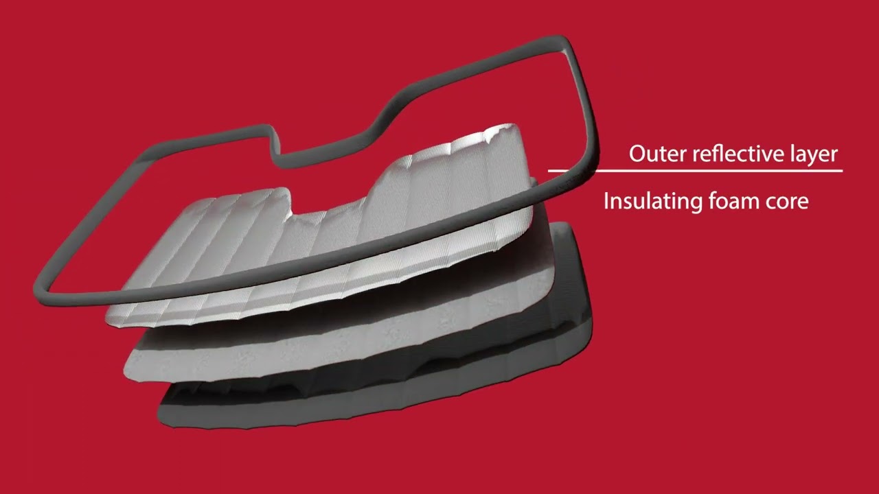 Snap Shades Front Windscreen - 3 layer protection