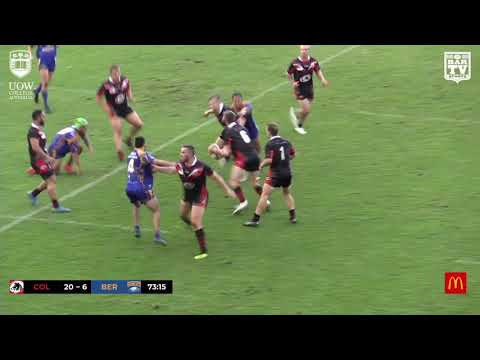 2019 IDRL 1st Grade Round 2 Highlights - Collegians vs Berkeley Eagles