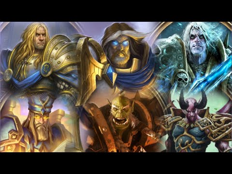 Frases HS Libro de los héroes (Uther) -  Alonsus, Orgrim, Arthas, Mal'Ganis... - Castellano