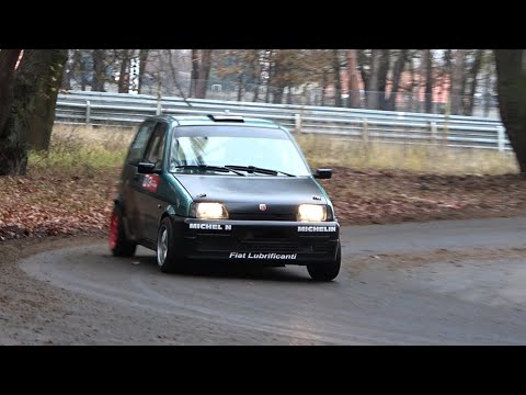 Jan Porawski, Fiat Cinquecento - VI SuperOES Tor Poznań - 10.12.2022