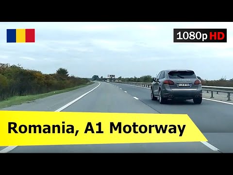 🔴 Romania • A1 Motorway Bucharest - Pitesti 【1080p Full HD】Autostrada A1 Bucuresti - Pitesti
