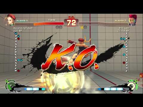 PJS Latif [Viper] vs Marlin Pie [Cammy] 1/2 SSF4 Endless Battle Matches - Xbox Live - TRUE-HD