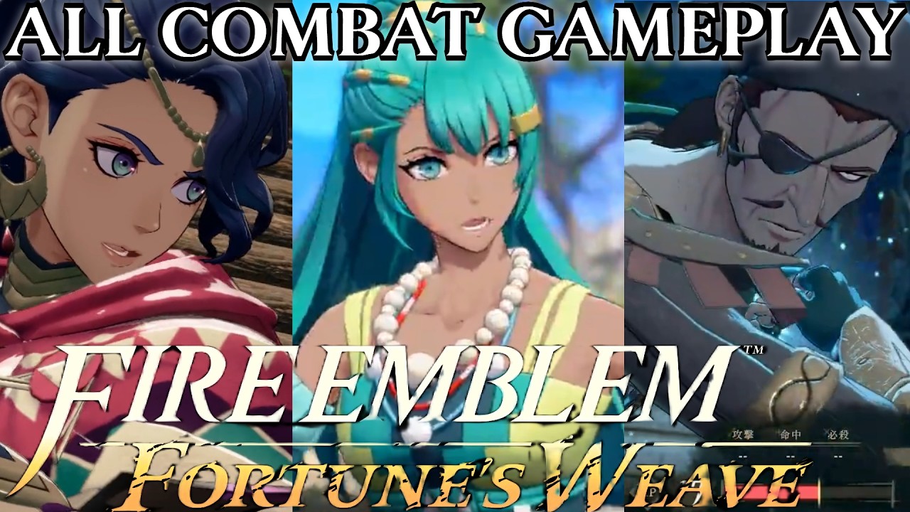 Fire Emblem Fortune's Weave: All Shown Combat Gameplay (As of July 20th 2026)