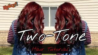 Spicy Two-Tone Red & Black Dye Tutorial