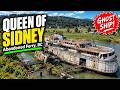Aerial View of the abandoned Queen of Sidney
