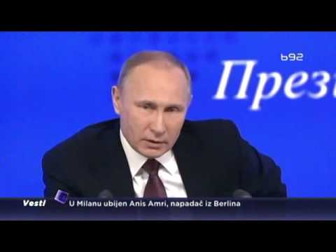 Novinari “rešetali“ Putina