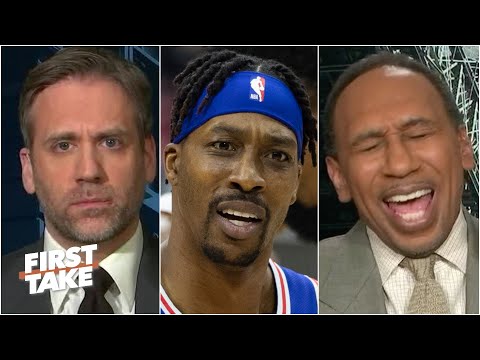 史蒂芬-A.笑對麥克斯的德懷特-霍華德--第一時間 (Stephen A. laughs at Max's Dwight Howard take | First Take)