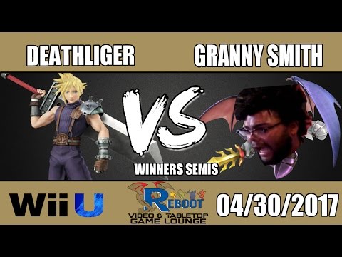 Granny Smith (Meta KNight) vs DeathLiger (Cloud) - Wii U Winners Semis Reboot