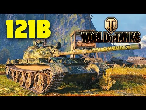 World of Tanks - 121B DRAMATIC WIN - #WoT Replays