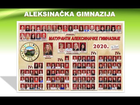 Prezentacija gimnazije Aleksinac - UPIS 2021/2022.