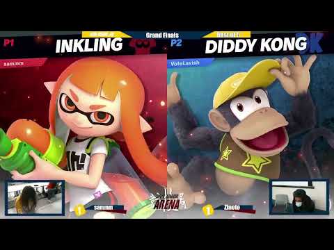 AAA61 Grand Finals sammm (Inkling) vs Zinoto (Diddy Kong)