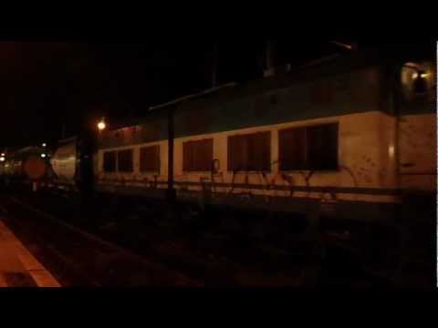 E655.186 in partenza col TCS 57002 Pomezia - Gallarate