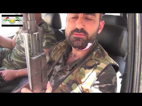 كلمة النقيب بيوار مصطفى قائد قوات الكوملة بعد إصابته برصاص قناص بعد الإعلان عن المجلس الثوري الكردي السوري