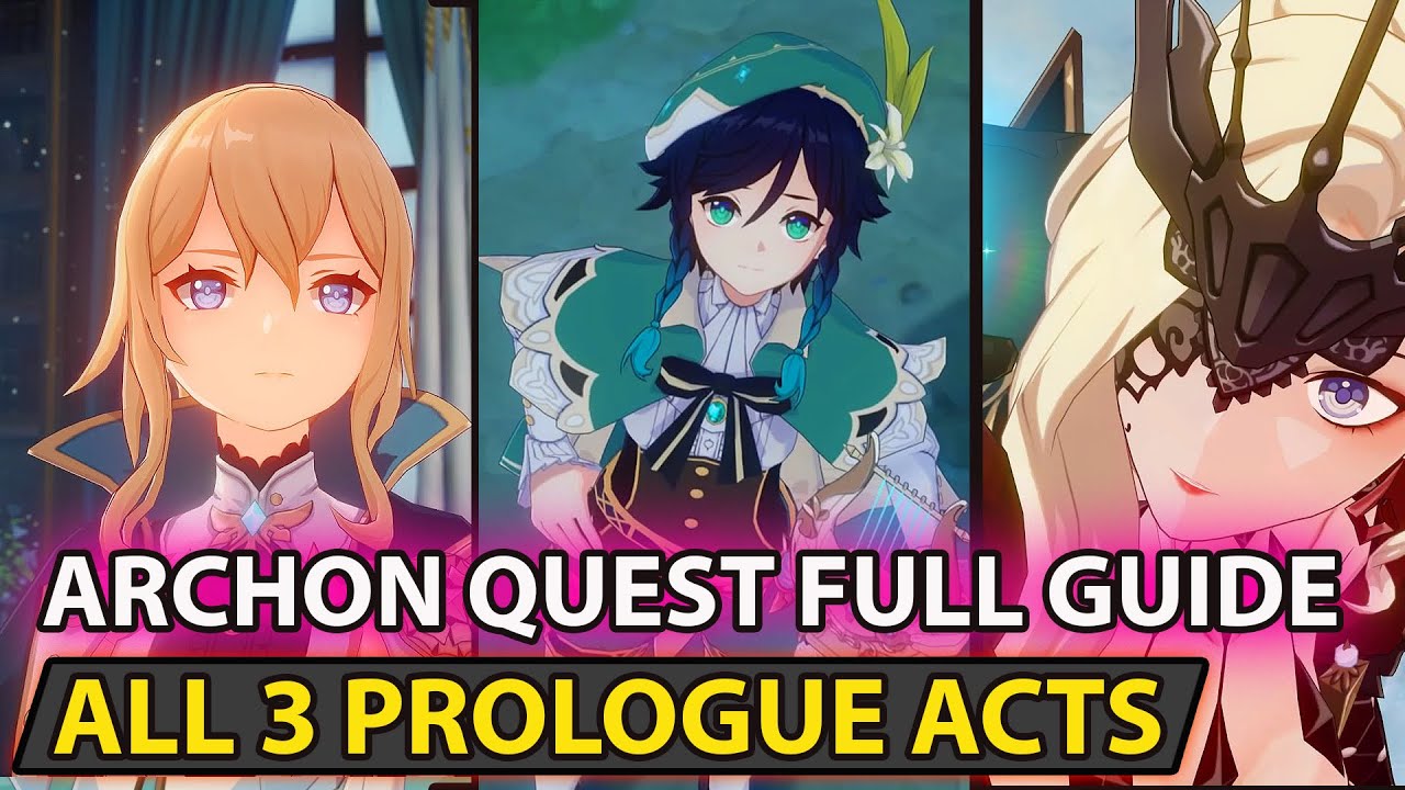 Genshin Impact How To Complete All 3 Archon Quest In Mondstadt