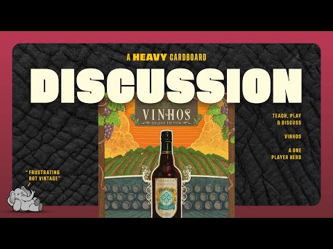 Vinhos Deluxe Edition - Solo - The Discussion (only) by Heavy Cardboard