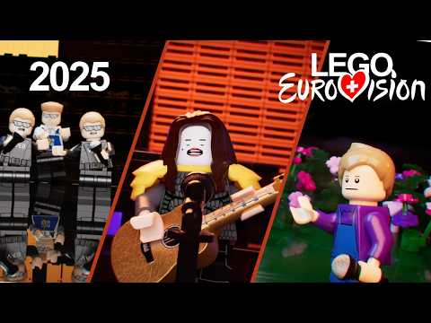 LEGO Eurovision 2025