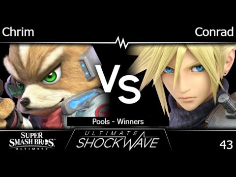 USW 43 - Chrim (Fox) vs Conrad (Cloud, GnW) Pools - Winners - SSBU