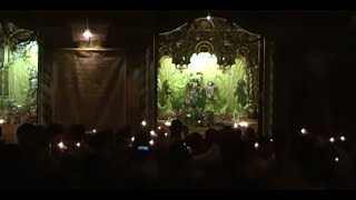 preview picture of video 'Lokanath Swami & Aindra Dasa - Hare Krishna Kirtan in Vrindavan - Kartik 2009'