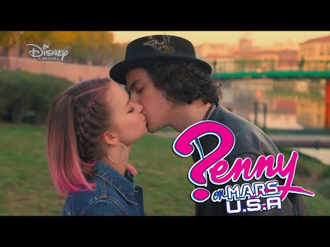 Penny and Sebastian kiss 🥰Penny on M.A.R.S Disney plus