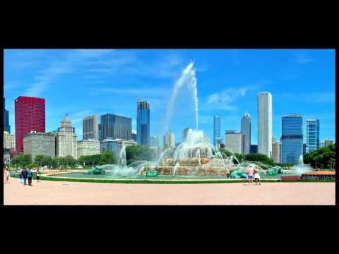 A sunny summer day at Buckingham Fountain