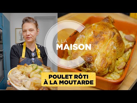 Poulet rôti à la moutarde