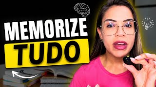Como MEMORIZAR tudo que estudei?