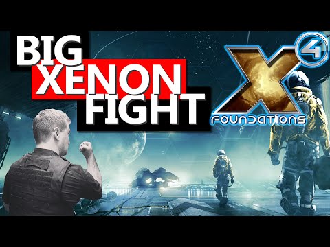 INTENSE Fight! Face-to-Face Xenon Fleet Battle - X4 Foundations