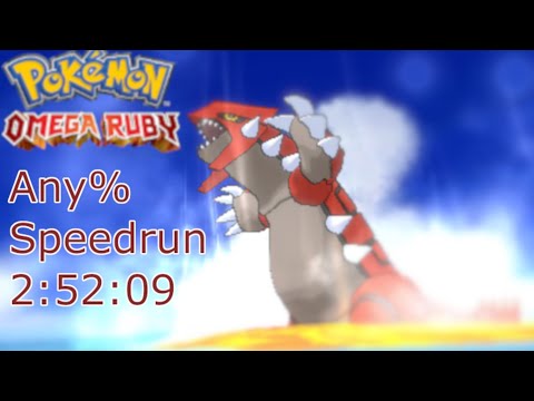 Pokemon Omega Ruby Any% in 2:52:09 (Current World Record)